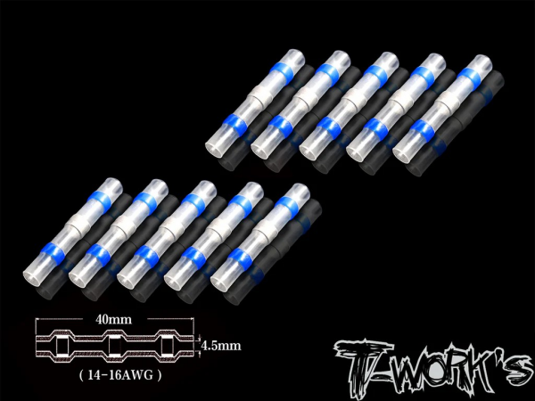 T-Works Wärmeschrumpfende Lötverbinder 14-16 AWG (10 Stück)
