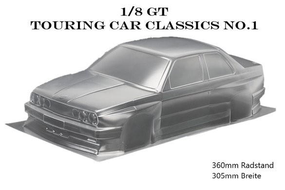 1/8 GT Touring Car Classics No.7 -360mm