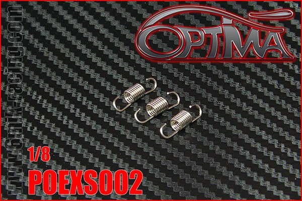 Short Exhaust Spring for .21+ (3 pcs)