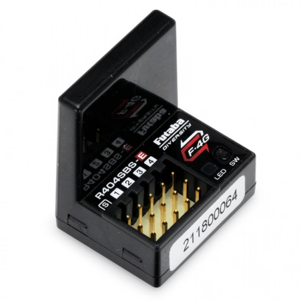 Futaba - R404SBS-E - 2.4 GHz 4-Kanal Empfänger - ohne externe Antenne - F-4G