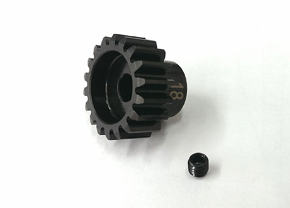 18T Motor Gear, 5mm,M1