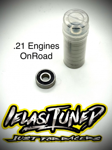 O.S. - #23731000 - Front Stahl für 1/8 Motoren (OnRoad) - 10 Stück