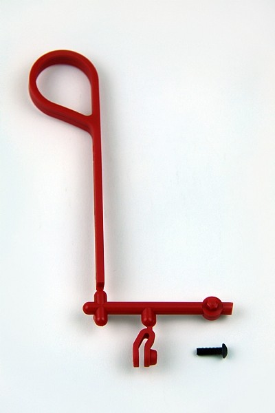 Quick Fuel Tank Lid Opener - Red