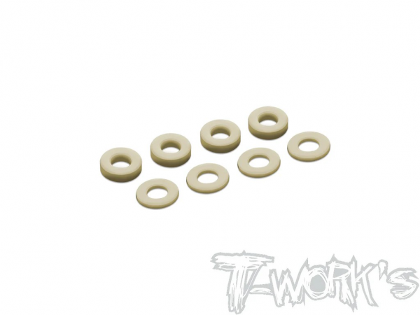 T-Works - Peek Shock Shaft Guides ( For Kyosho MP11 )