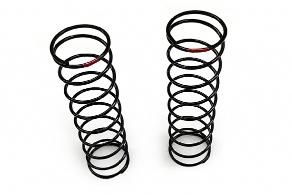 Rear 16mm Shock Spring - Super Soft (Red) - (2 pcs)