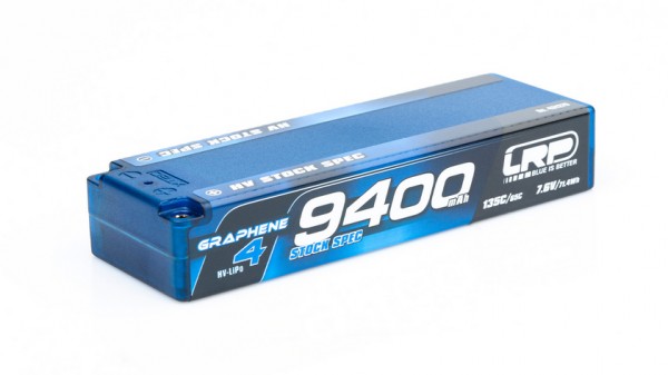 HV STOCK SPEC GRAPHENE-4 9400MAH AKKU - 7.6V LIPO - 135C/65C