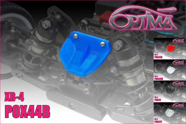 Optima - Flexible XB4 Front Wing - Blue