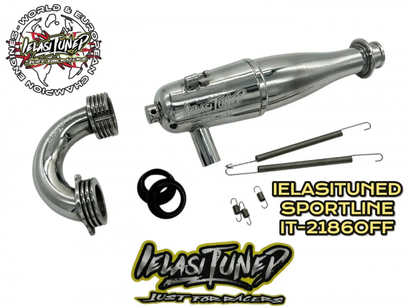 ILT - 1/8 Offroad Reso Kit - Pipe EFRA 2186 + Krümmer C50