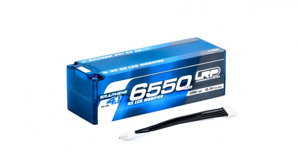 HV 4S LCG MODIFIED GRAPHENE-4.1 6550MAH - 15.2V LIPO - 120C/60C