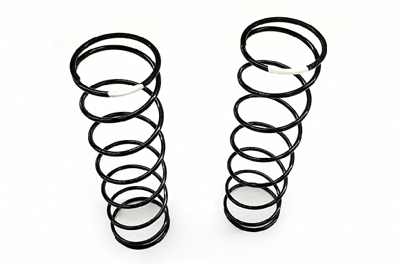 Rear 16mm Shock Spring - Very Hard (White) - (2 pcs)