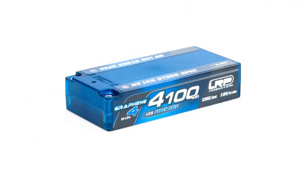 HV LCG STOCK SPEC SHORTY GRAPHENE-4 4100MAH AKKU - 7.6V LIPO - 135C/65C