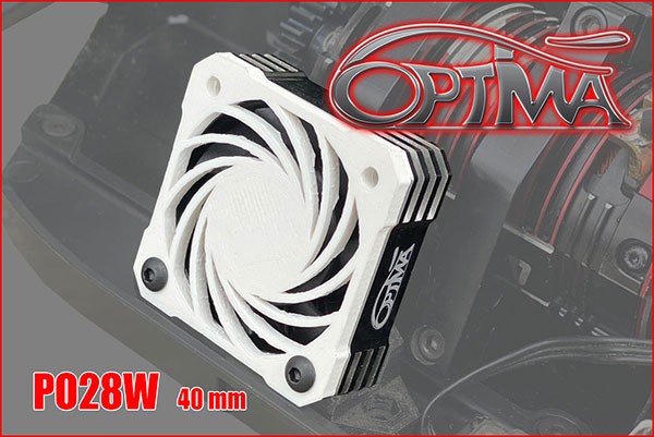 Cooling fan saver - 40 mm White