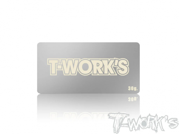 T-works - Short Battery Weight 30g (43x92mm)