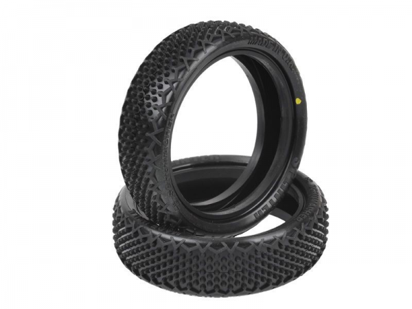 Schumacher - Splinter - 2WD 1/10 Front Reifen - GELB (2 Stück)