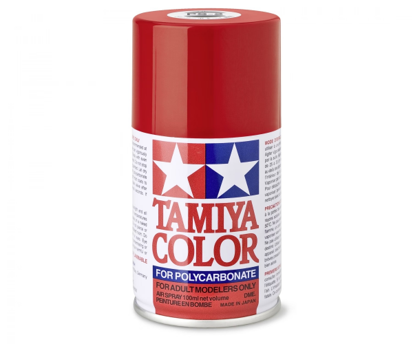 Tamiya - PS-2 Polycarbonat Spray - ROT - 100ml
