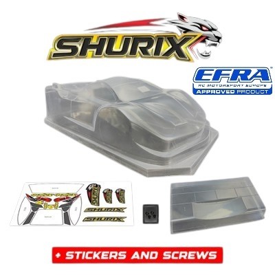 Genius - GT "SHURIX" 1/8th GT body (Efra 6019) - 1,0mm