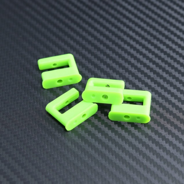 Mayako - Lower Arm Shock Position Insert 1 (Inside) (Green) for Mayako MX8 (4 pcs)