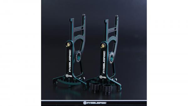 IS - Setup Station Camber Plates - Pair - for 8th Buggy by Invisible Speed