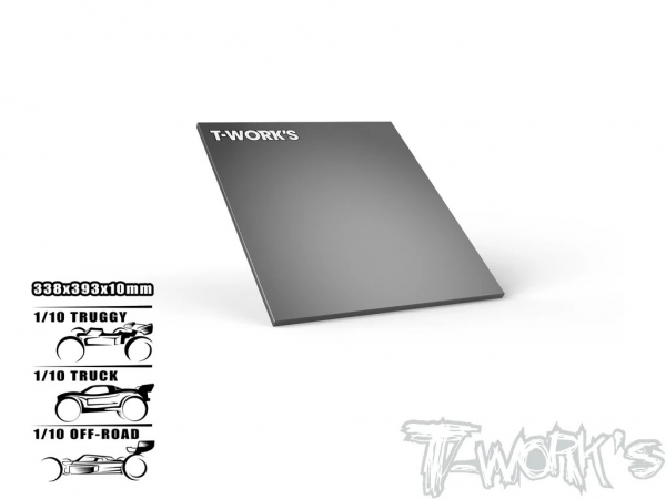 T-works - Light Weight Setting Board - 338x393x10mm - 590g