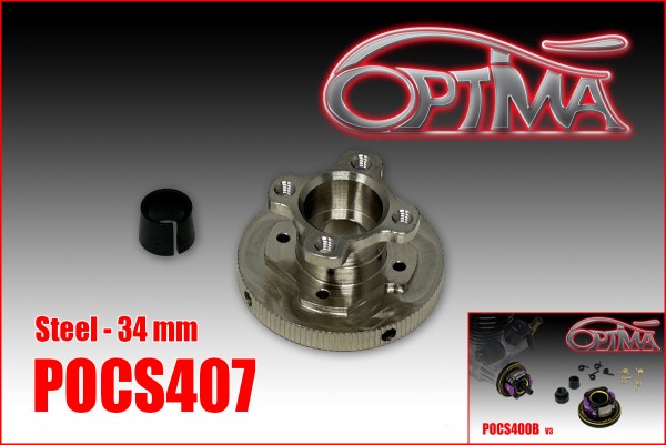 Optional steel flywheel for CS400 (34mm)