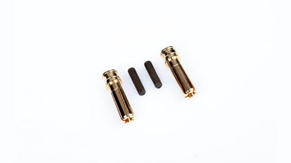 LRP - 5mm einstellbare Gold Steckverbinder - 18mm lang (2 Stück)