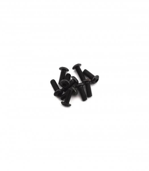 M3X14MM BUTTON HEAD SCREWS 10PCS